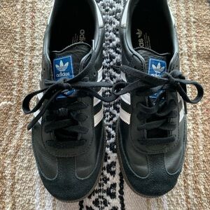 Adidas Sambas Black and White Sneakers